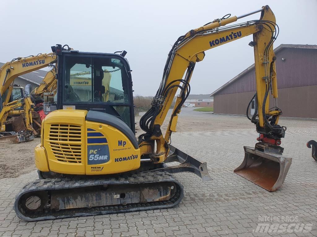 Komatsu PC55MR5 Mini bageri < 7t