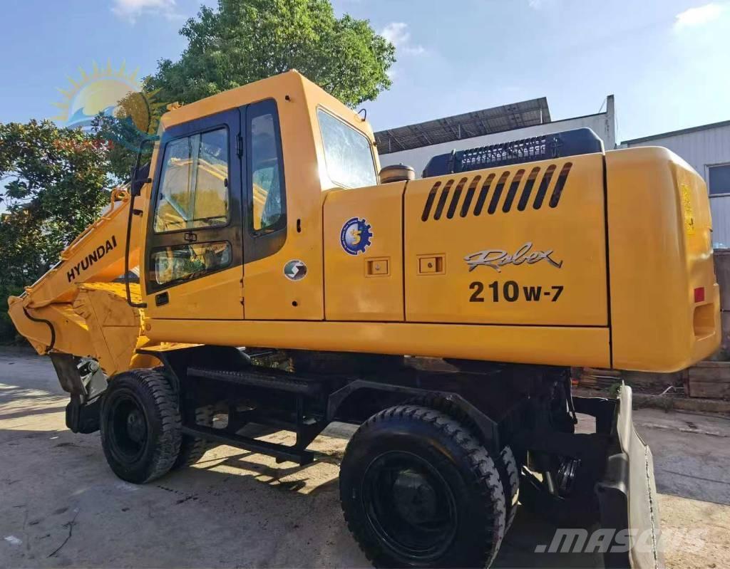 Hyundai r210w-7 Bageri točkaši