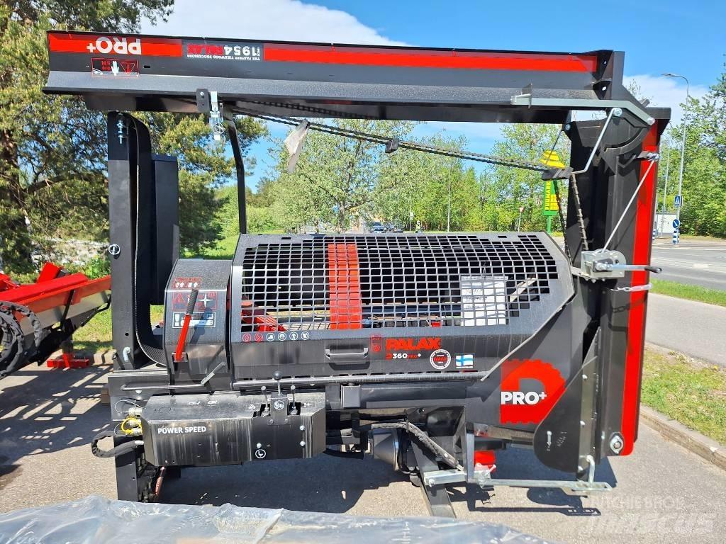 Palax D360 Cepači za drva, drobilice za drvo i strugači