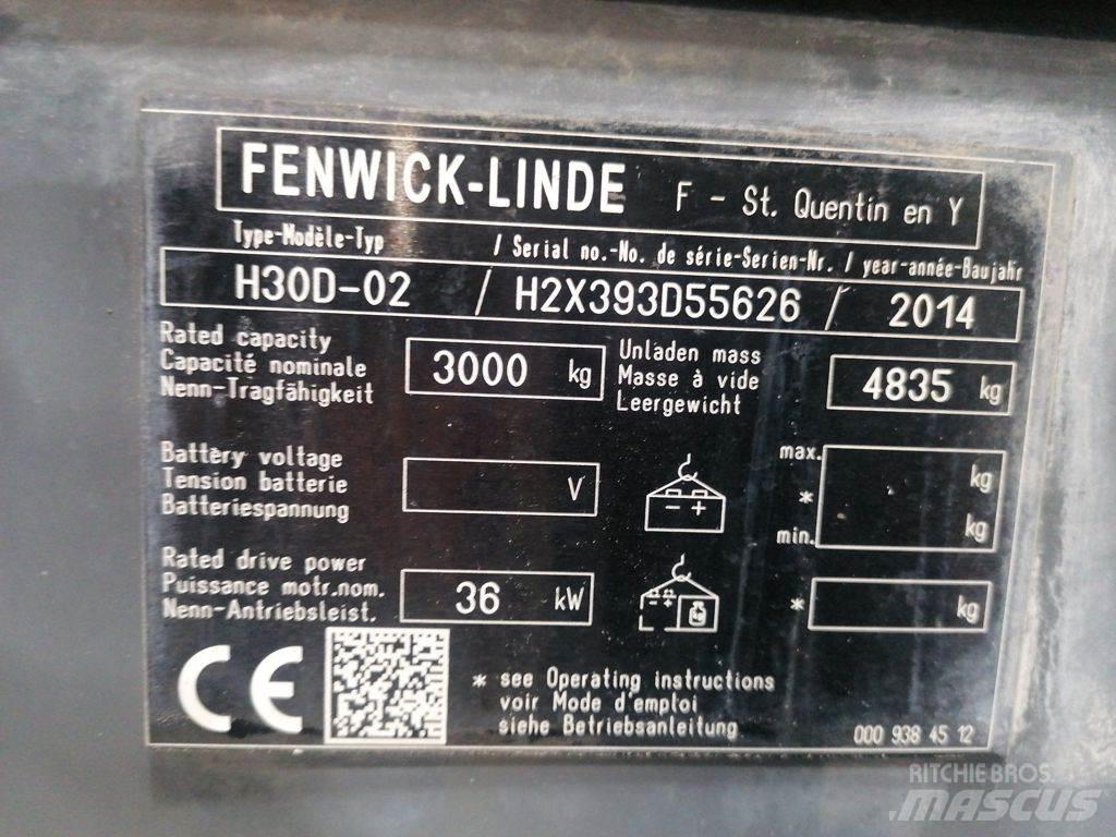 Linde H30D-02 Dizelski viljuškari