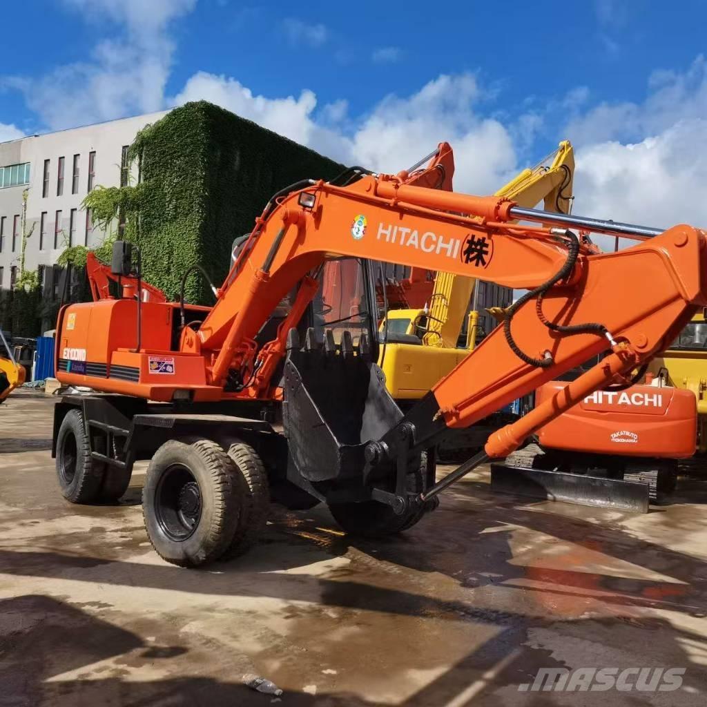 Hitachi EX 100 W D Bageri točkaši