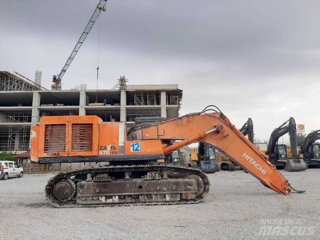 Hitachi ZX 670 LC H Bageri guseničari