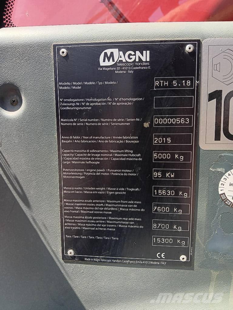 Magni RTH5.18 Teleskopski viljuškari