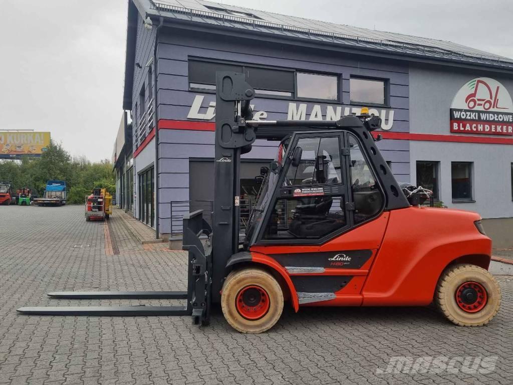 Linde H80T-03/1100 Plinski viljuškari