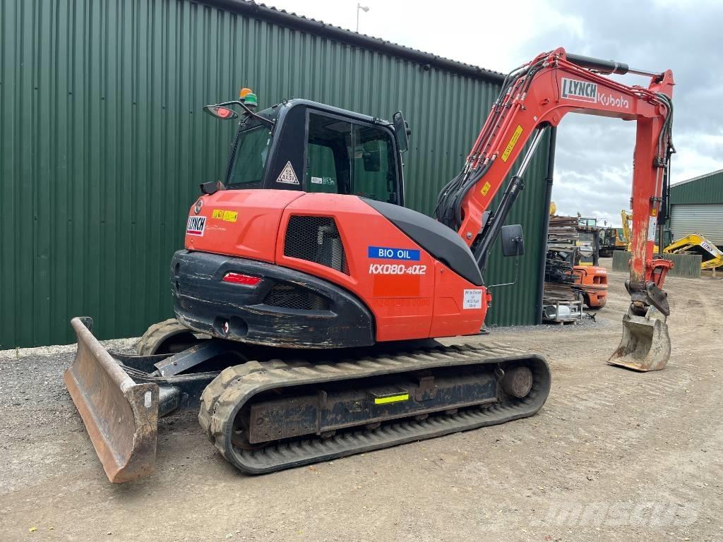 Kubota KX 080 Midi bageri 7t – 12t