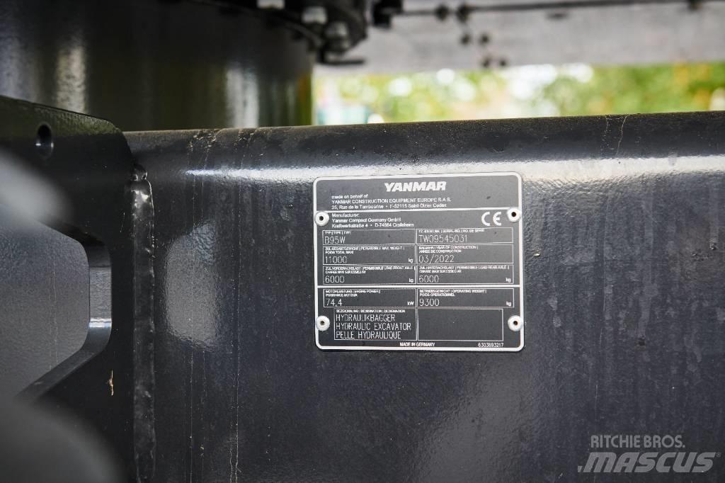 Yanmar B95W Bageri točkaši