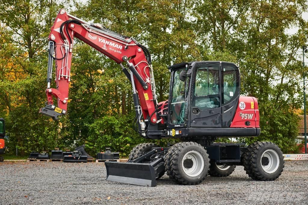 Yanmar B95W Bageri točkaši