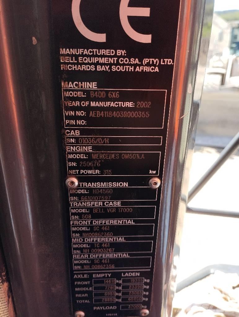 Bell B 40 D Zglobni damperi