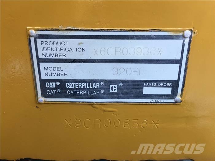 CAT 320 B L Bageri guseničari