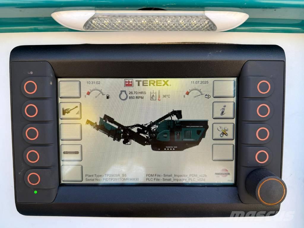 Powersceen TP290SR Mobilne drobilice