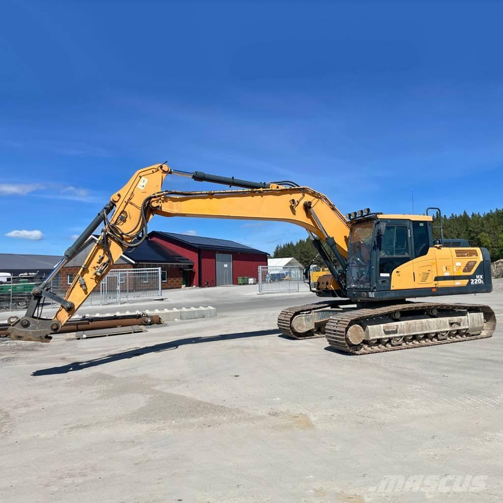 Hyundai HX220L Bageri guseničari