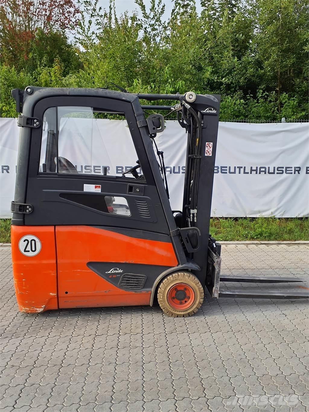 Linde E16 Električni viljuškari