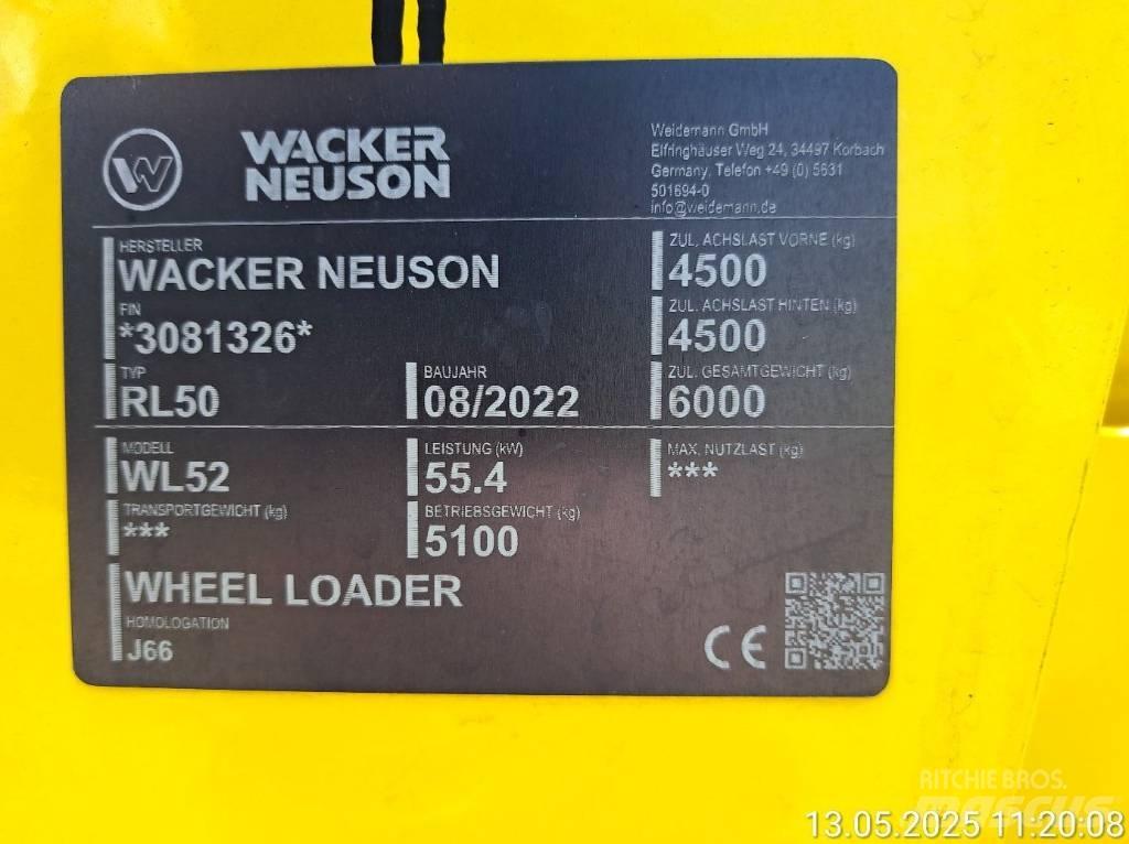 Wacker Neuson WL52 Utovarivači na točkove