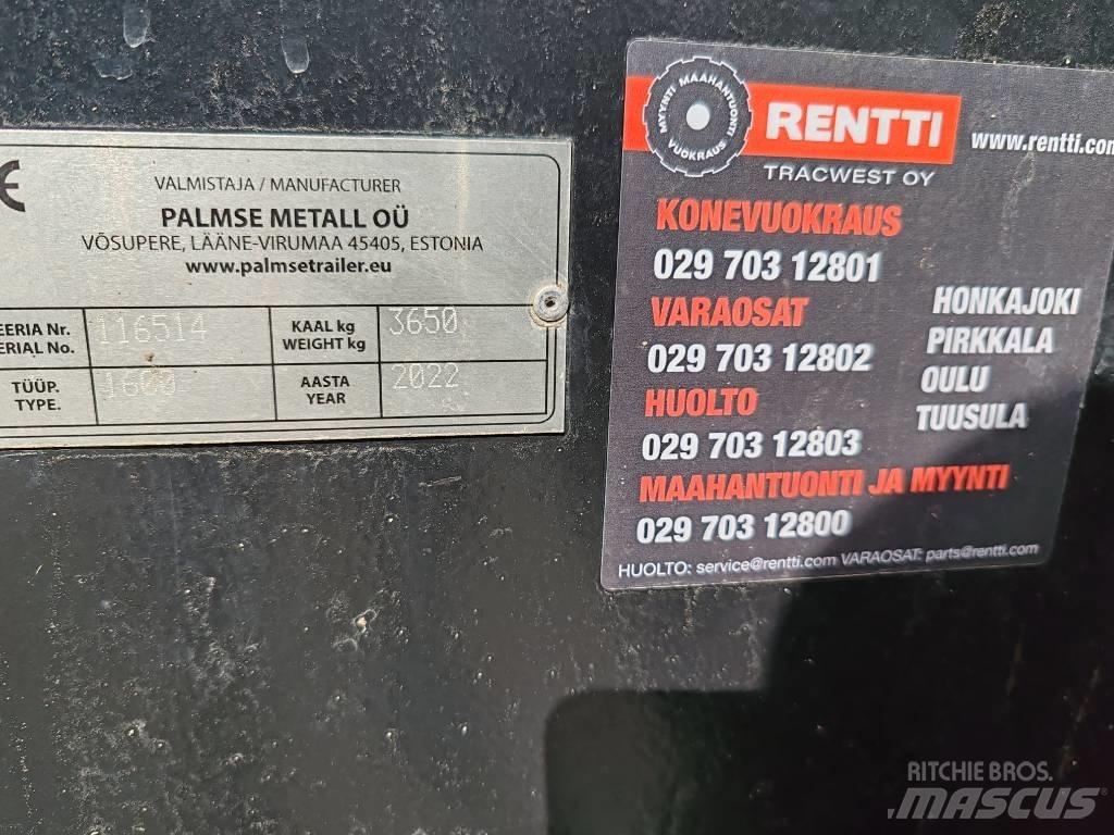 Palmse Trailer 1600 Kiper prikolice