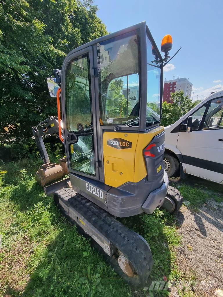Volvo ECR 25 D Mini bageri < 7t