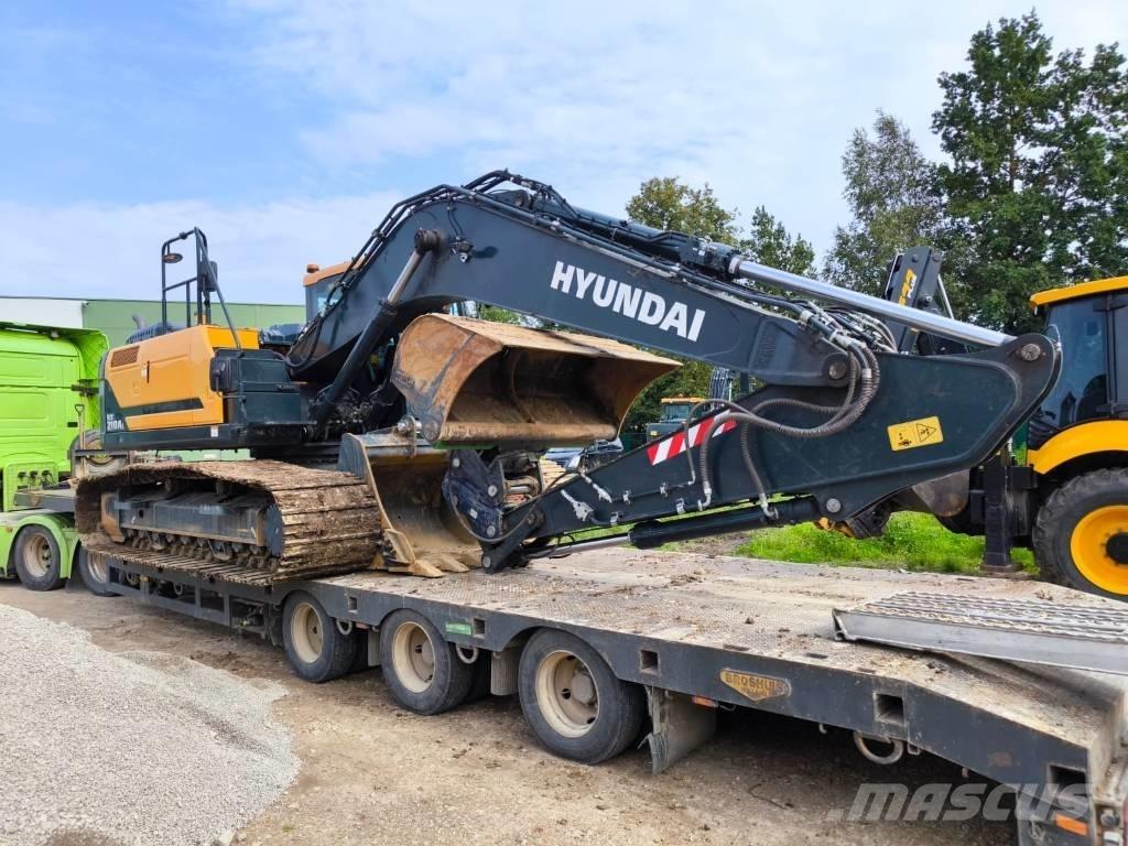 Hyundai HX 210 AL Bageri guseničari
