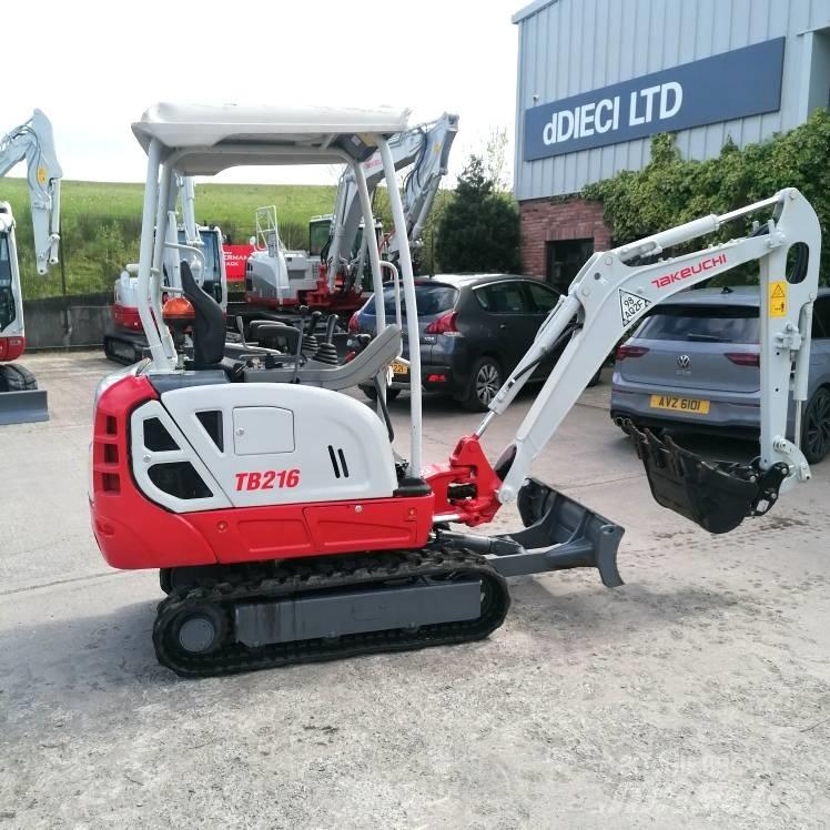 Takeuchi TB216 Mini bageri < 7t