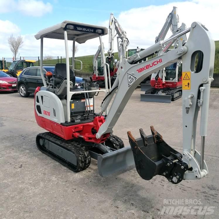 Takeuchi TB216 Mini bageri < 7t