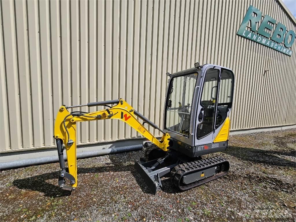 Wacker ET 16 Mini bageri < 7t