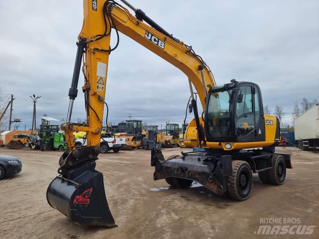 JCB JS 145 W Bageri točkaši