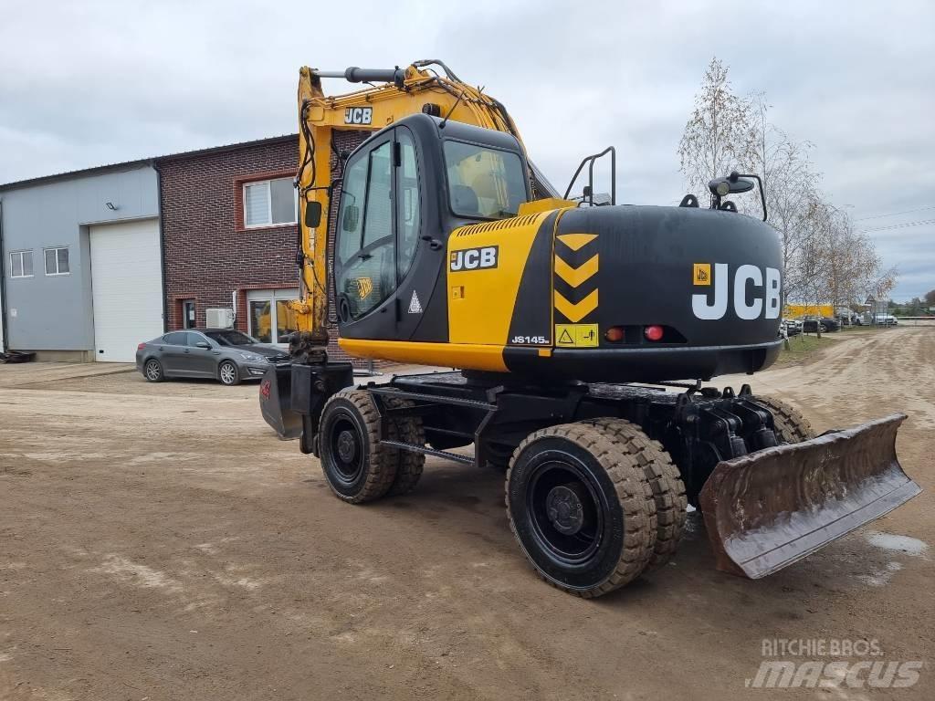 JCB JS 145 W Bageri točkaši