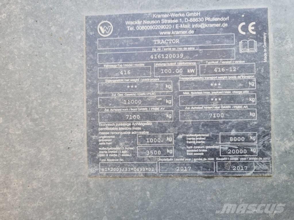 Kramer KT 447 Teleskopski viljuškari