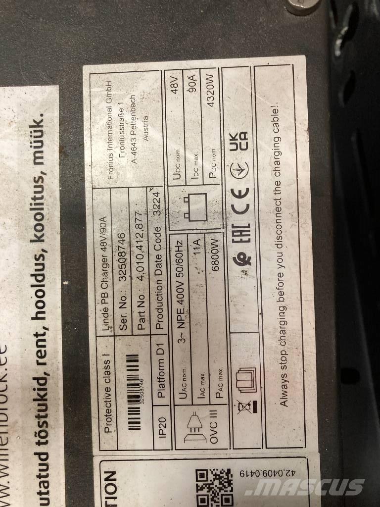 Linde R 14 Viljuškari sa pomičnim stupom