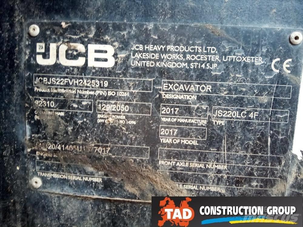 JCB JS 220 LC Bageri guseničari