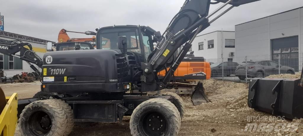 Yanmar B 110 W Bageri točkaši