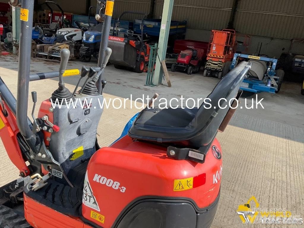 Kubota K 008-3 Mini bageri < 7t