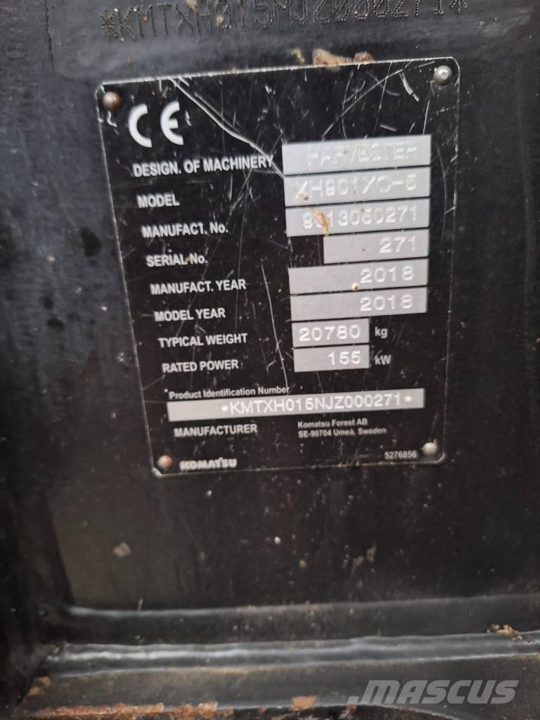 Komatsu 901 XC Harversteri