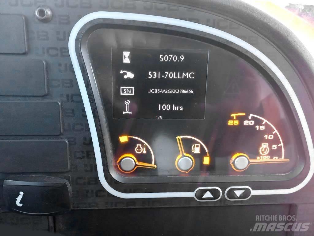 JCB 531-70 Poljoprivredni teleskopski utovarivači