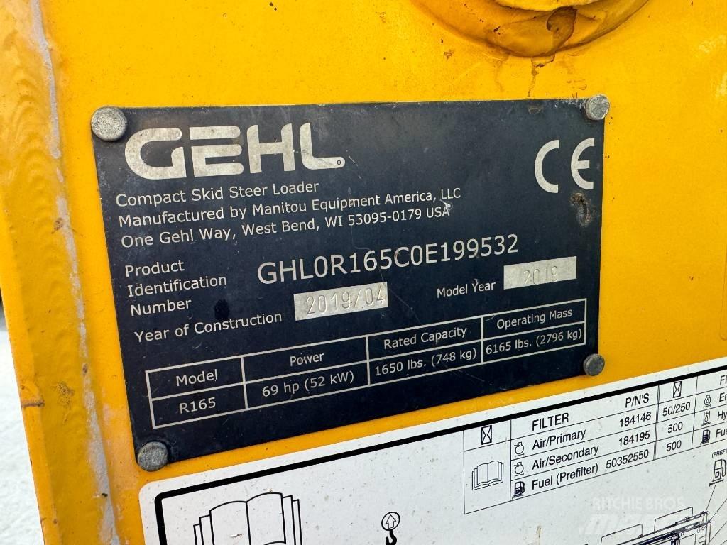 Gehl R 165 Skid steer mini utovarivači