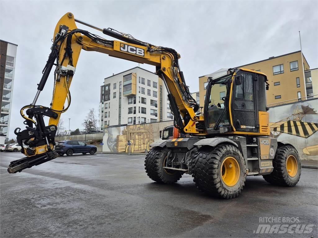 JCB Hydradig 110W Bageri točkaši