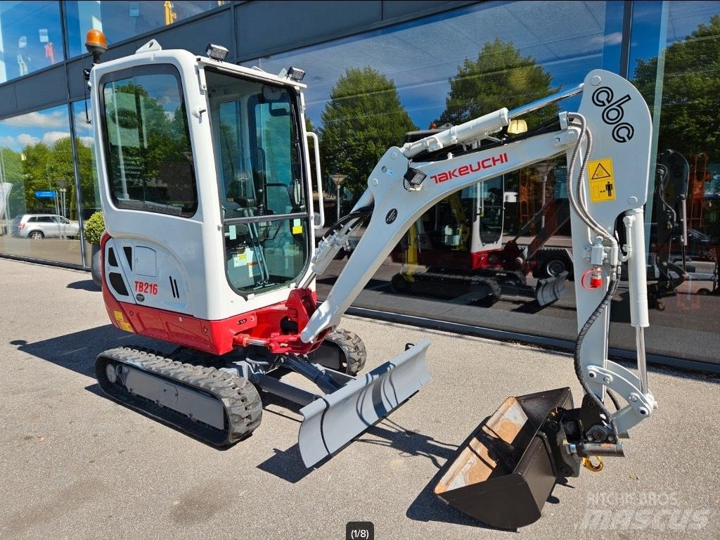 Takeuchi TB 216 Mini bageri < 7t