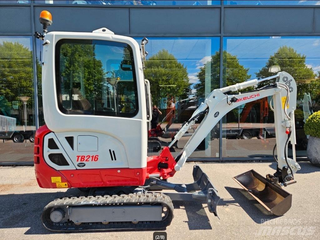 Takeuchi TB 216 Mini bageri < 7t