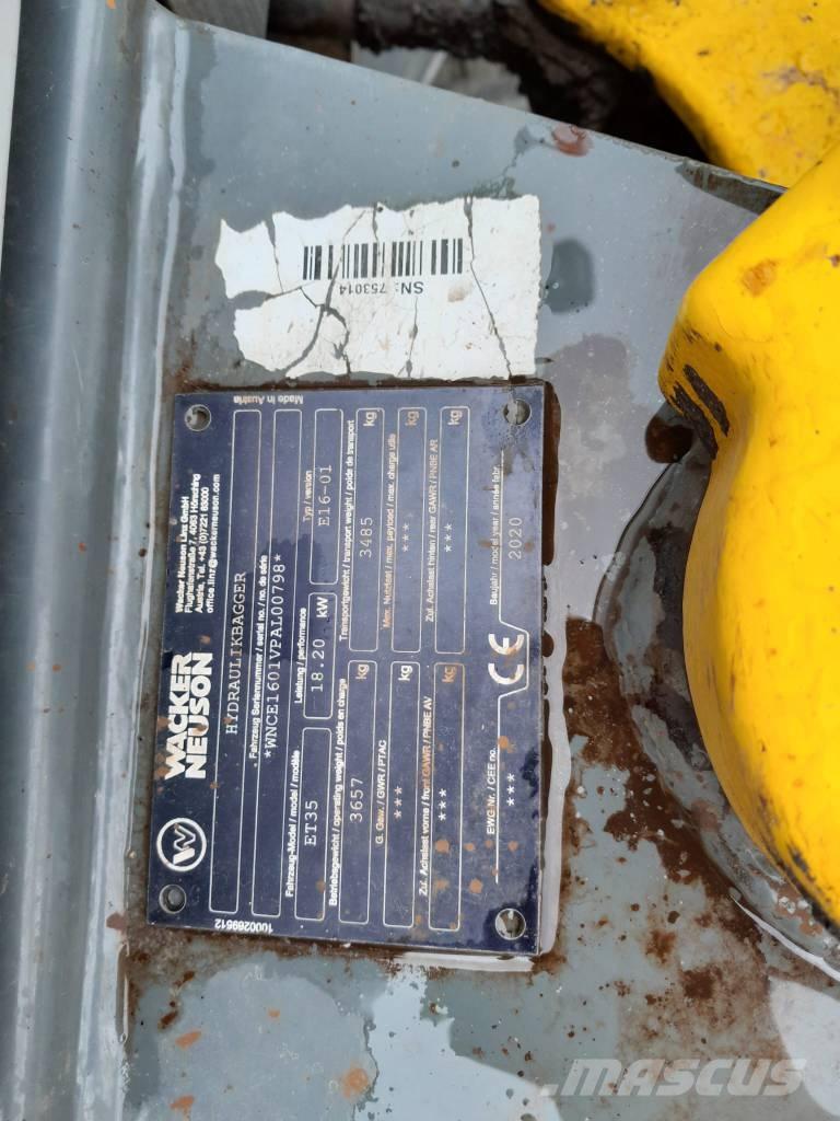 Wacker Neuson ET 35 Bageri guseničari