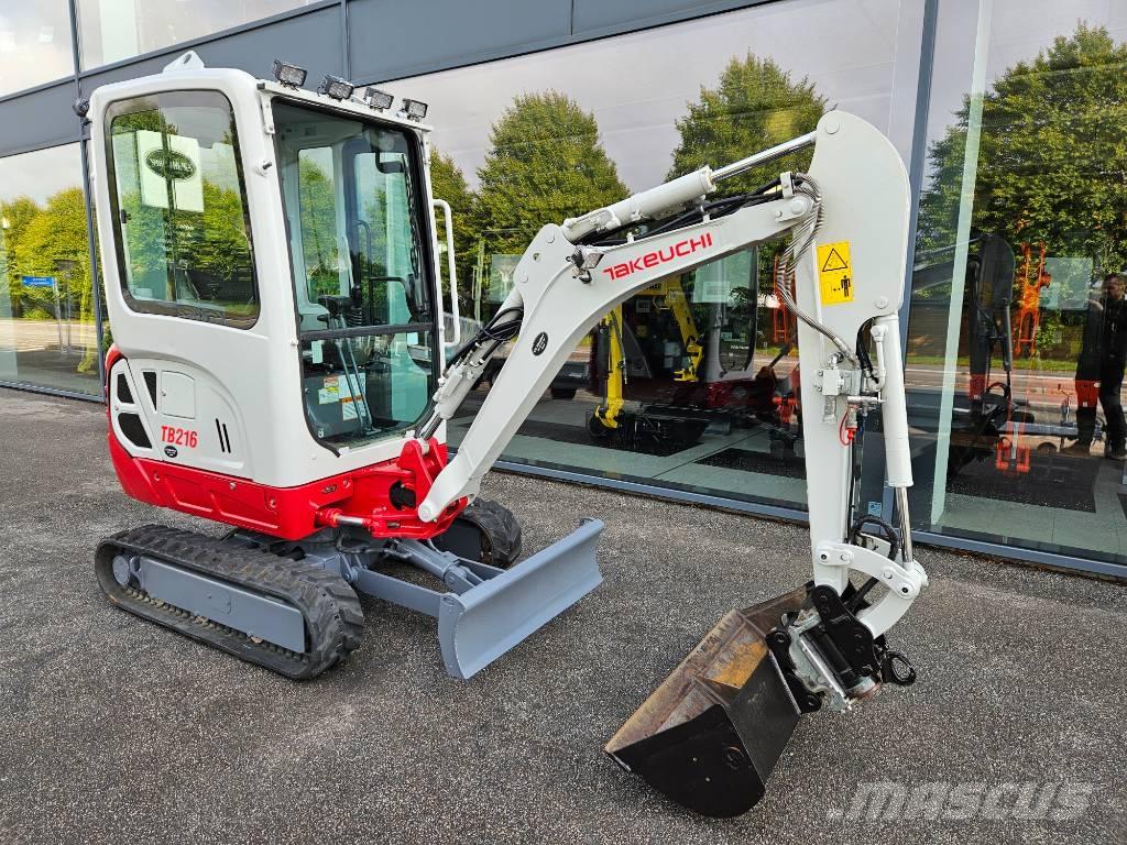 Takeuchi TB 216 Mini bageri < 7t