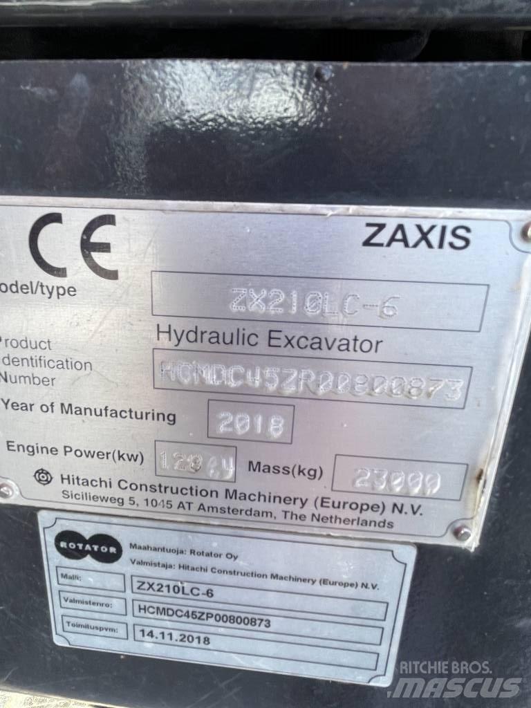 Hitachi ZX210LC-6 Bageri guseničari