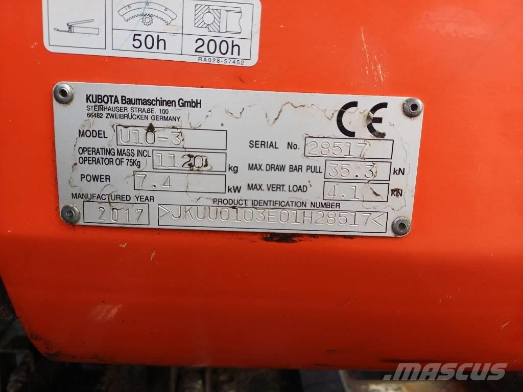 Kubota U 10-3 G Mini bageri < 7t