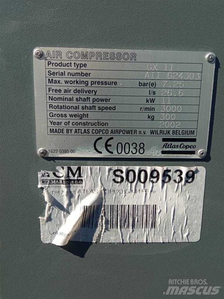 Atlas Copco GX11FF Kompresori