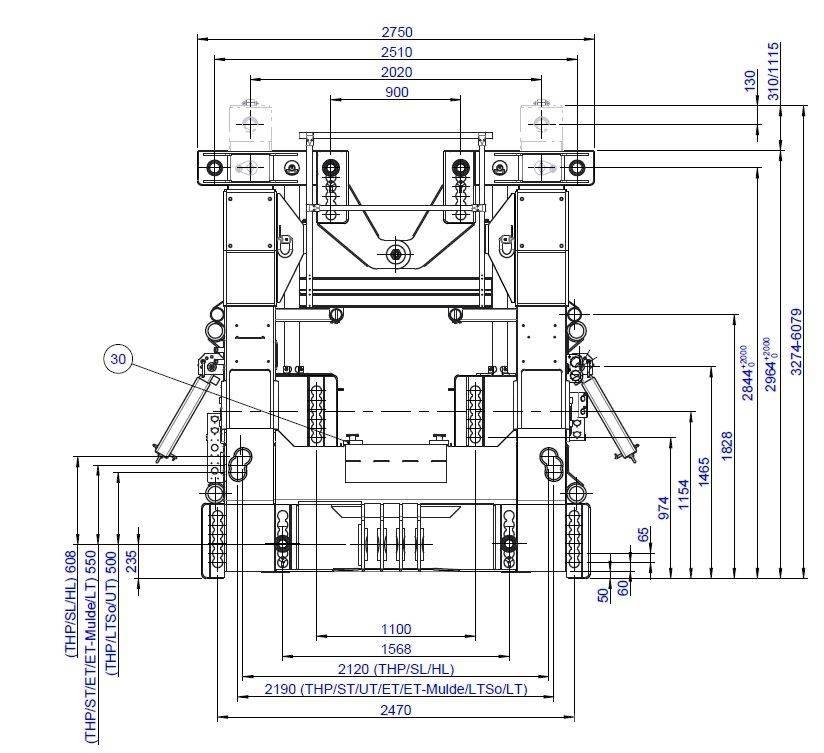 Goldhofer RA2-80 Ostale kargo komponente