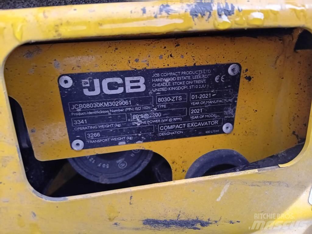 JCB 8030 ZTS Mini bageri < 7t