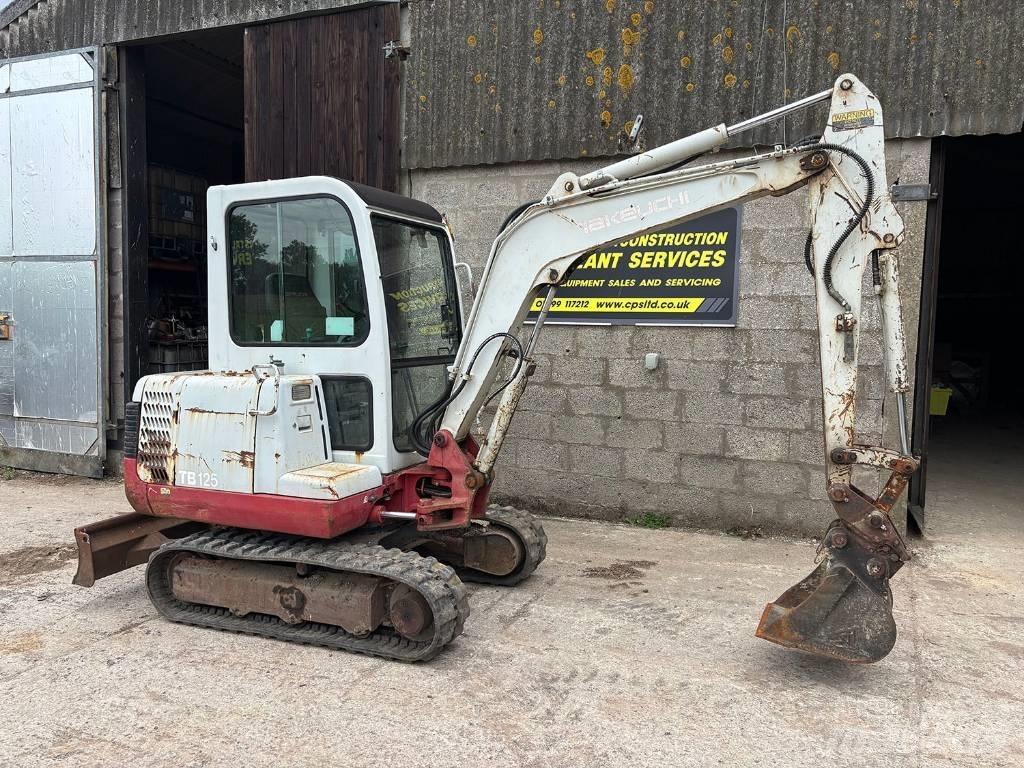 Takeuchi TB 125 Mini bageri < 7t