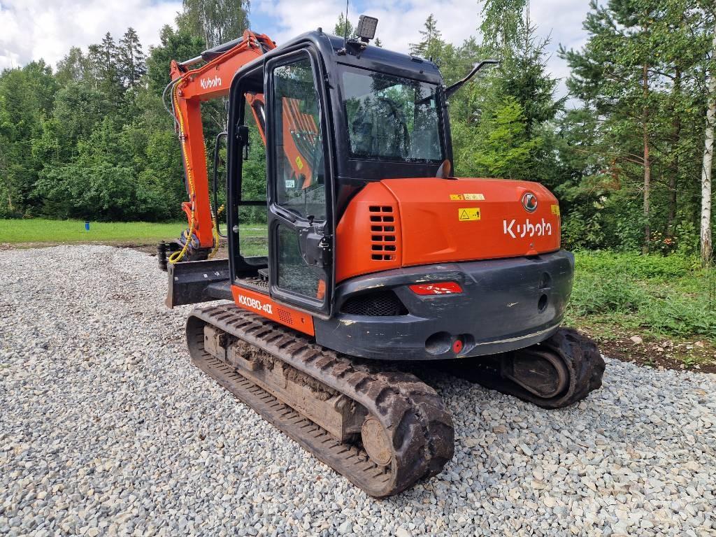 Kubota KX 080-4 Midi bageri 7t – 12t