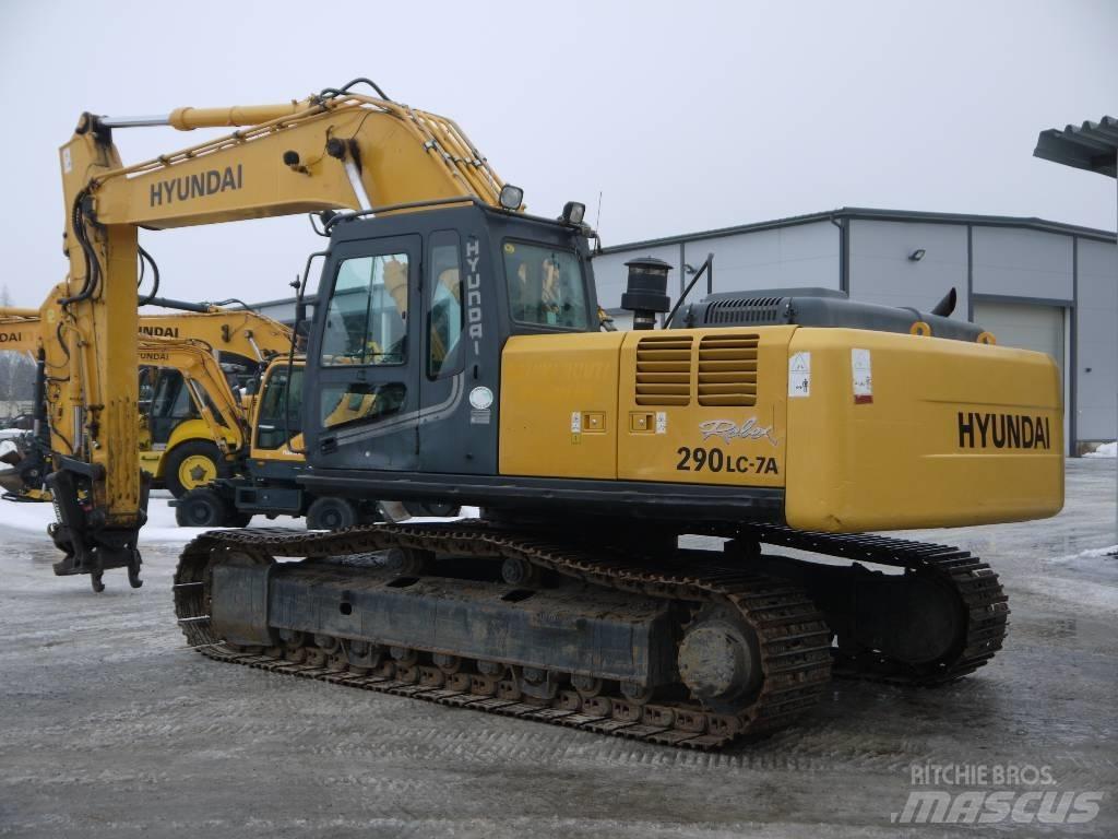 Hyundai R 290 LC-7A Bageri guseničari