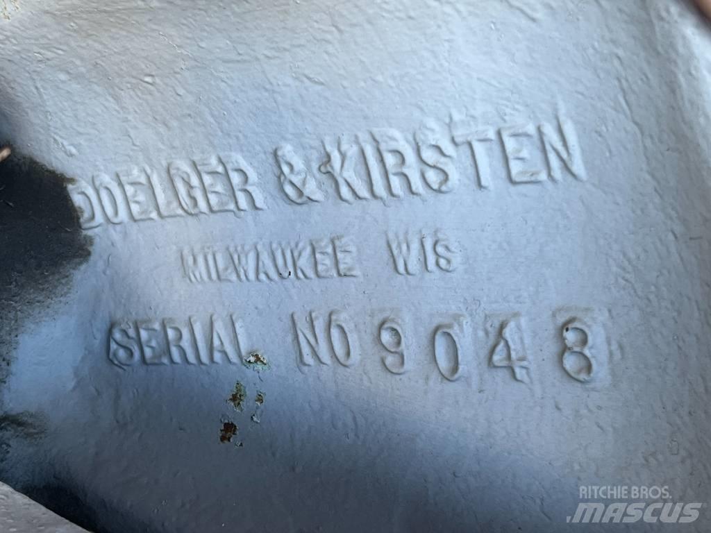 MILWAUKEE Shear   No. 2 Bageri za prenos primarnih/sekundarnih sirovina