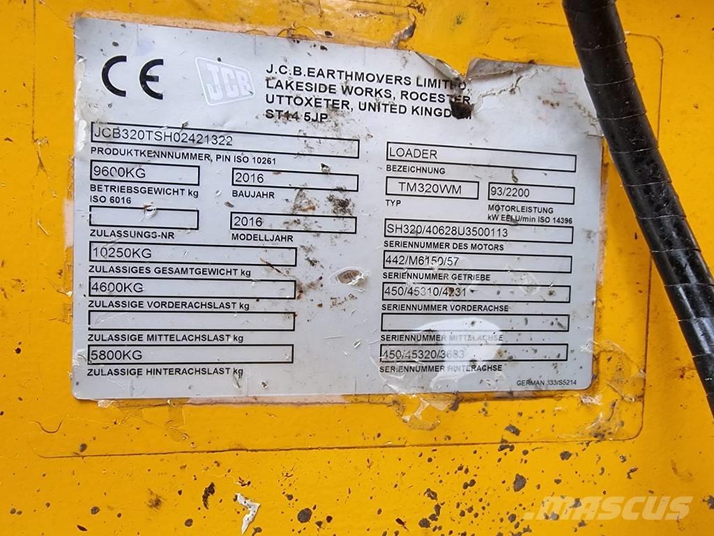 JCB TM 320 WM Teleskopski viljuškari