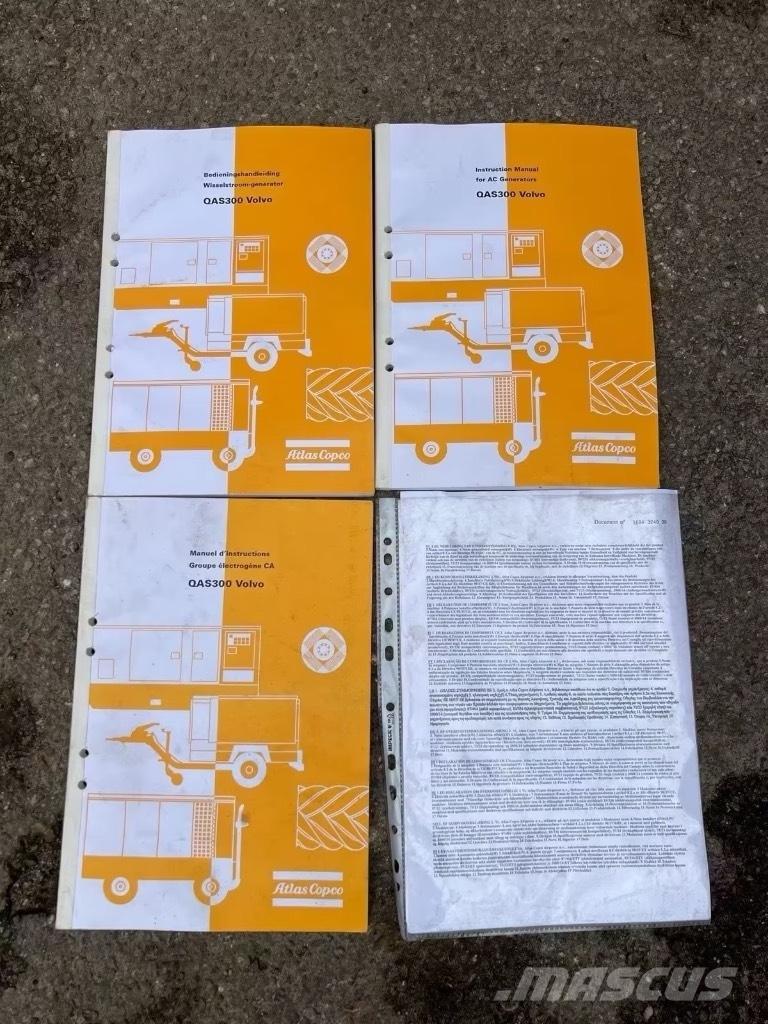 Atlas Copco QAS 300 Dizel generatori