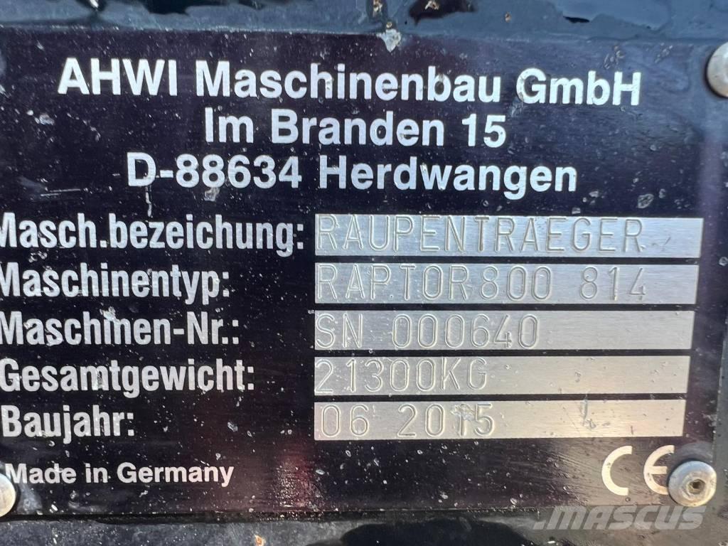 Prinoth Raptor 800 Šumski mulčeri